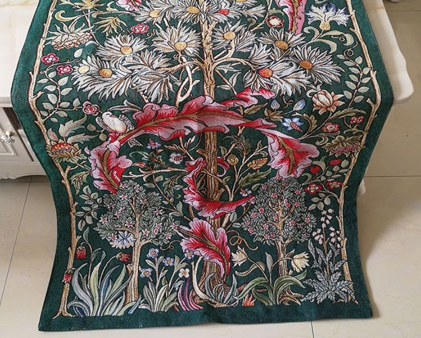 Large William Morris Loom Woven Tapestry High Quality Wall Decor 84 x 140CM