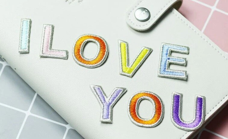 Multicoloured Letter Patch Iron or Sew on Alphabet Embroidery Customise 3cm