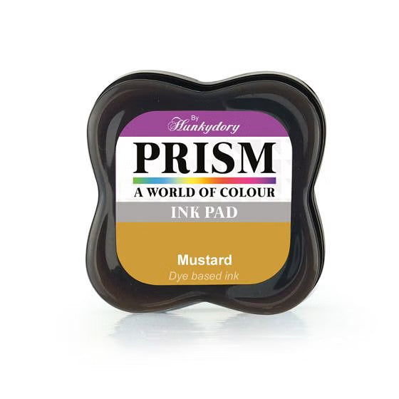 Ink Pad Craft Pigment for Paper Wood Fabric Scrapbook 51 Colours Art InkPad - Mustard
