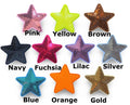 Sequins Star Patch Iron on Sequin Stars Patches Customise Clothes 75mm x 72mm - Blue