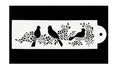 Cake Stencil Border Lace Regency Flower Victorian Damask Animal Print Safari - Birds 1 Piece