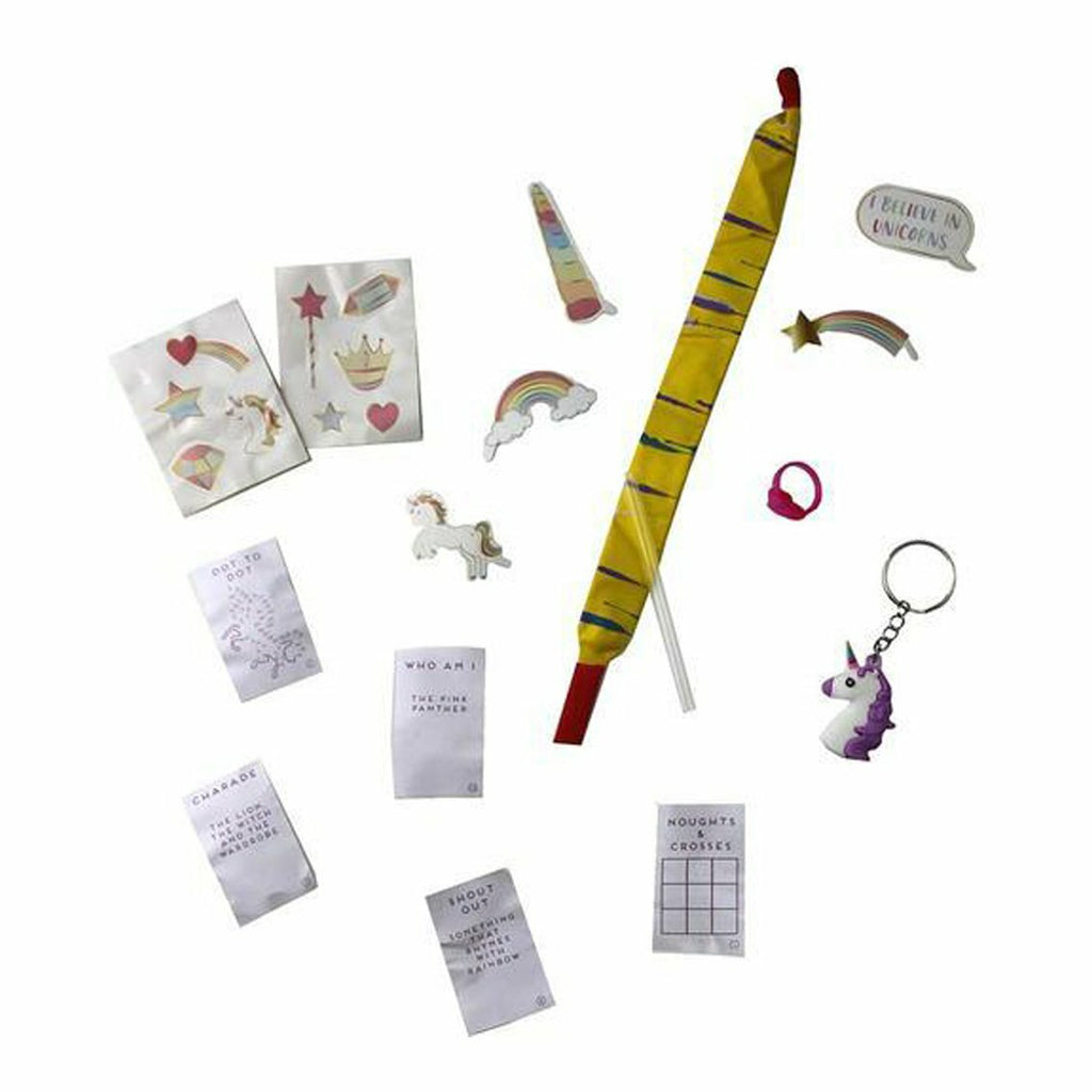 We Heart Unicorn Face Plates Wonderball Children's Party Table Decorations Games