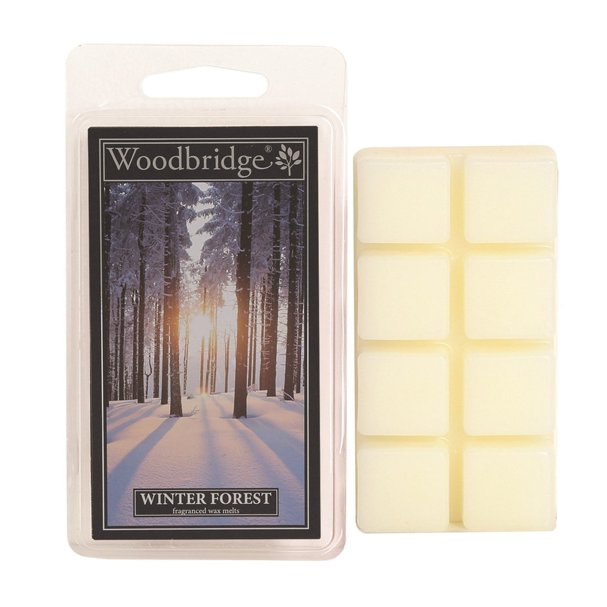 Woodbridge Scented Wax Melts - Melt Burn Time: Up to 16 Hours Per Segment - Winter Forest