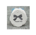 Craft Paper Tags 'Handmade with Love' & 'Thank You' Hand Made Mini Gift Tags - 1