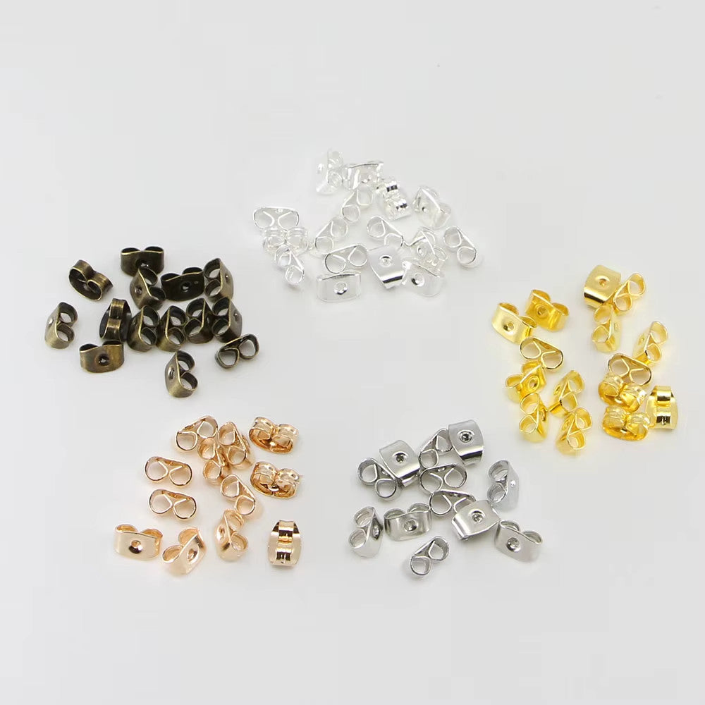 Butterfly Earring Backs Silver Gold Various Quantities Craft Replacement Spares