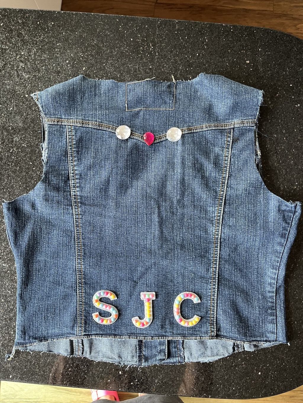 Colourful Pearl Rhinestone Letter Patch Patches Iron on Sew on Alphabet Crystal