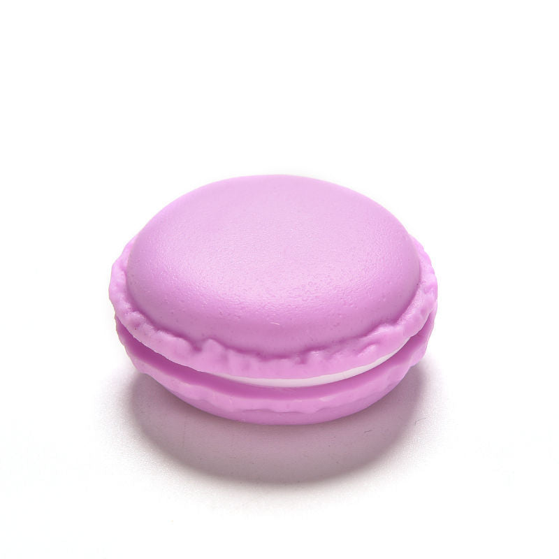Macaron Macaroon Treat Trinket Pill Box Jewellery Ring Kawaii Various Colours - Lilac