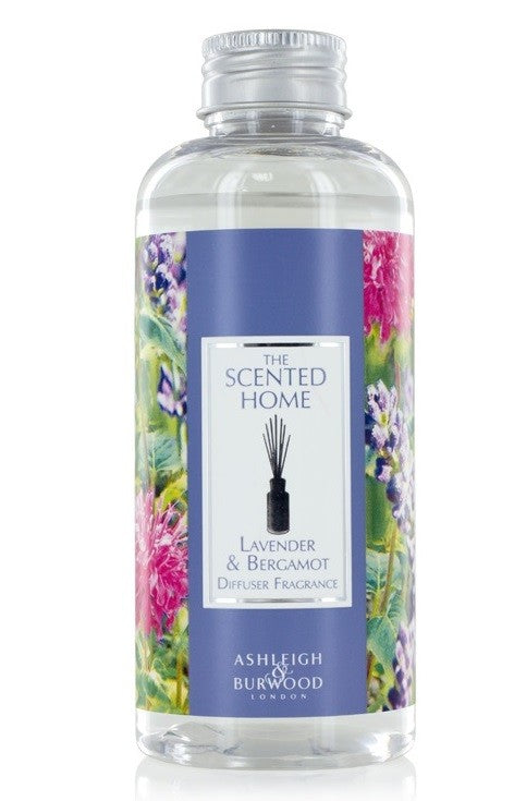 Ashleigh & Burwood Reed Diffuser Refill Scented Home Fragrance 150ml - Lavender & Bergamot Refill 150ml