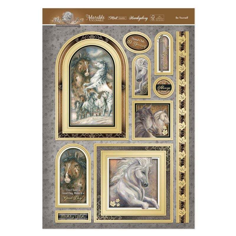 Hunkydory Greeting & Birthday Card Making Kits Luxury Topper Set Pack Toppers