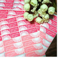 Labels 'Especially For You' Gift Hand Made Craft Seal Stickers Pink Lace Design