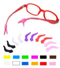 Non-Slip Silicone Hooks Holder Glasses Eye-wear Frames Ear Spectacle Grips Backs