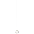 Hanging Crystal Clear 4cm Feng Shui Positive Energy Sun Catcher with Gift Box