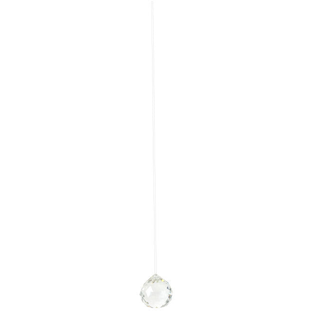 Hanging Crystal Clear 4cm Feng Shui Positive Energy Sun Catcher with Gift Box