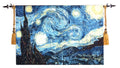 The Starry Night Vincent Van Gogh Impressionist Art Tapestry 88x140cm