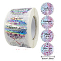 Thank You for Supporting my Business Hologram Labels Stickers Gift Sticker 3.8cm