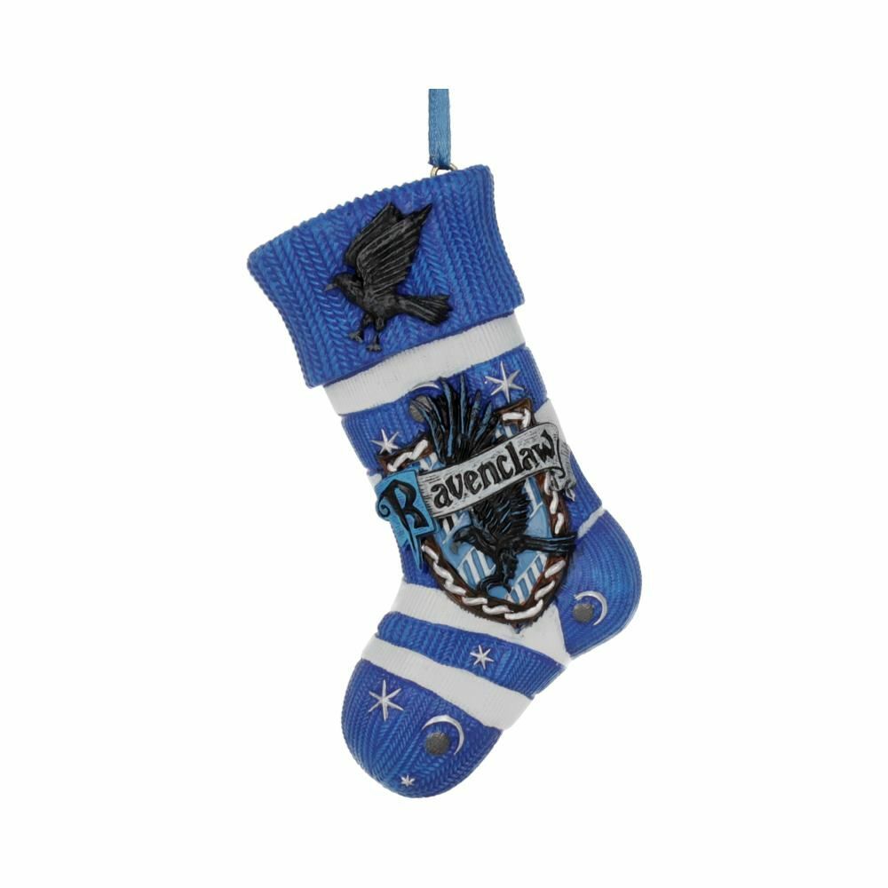 Harry Potter Range Christmas Tree Bauble Ornament - Officially Licensed Product - Ravenclaw Stocking 10cm