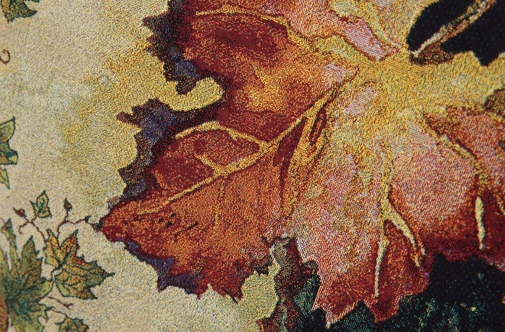 Tapestry Autumnal Grape Vine Grapes Rustic Wall Art 100x138cm