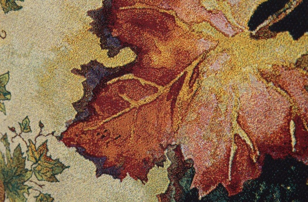 Tapestry Autumnal Grape Vine Grapes Rustic Wall Art 100x138cm