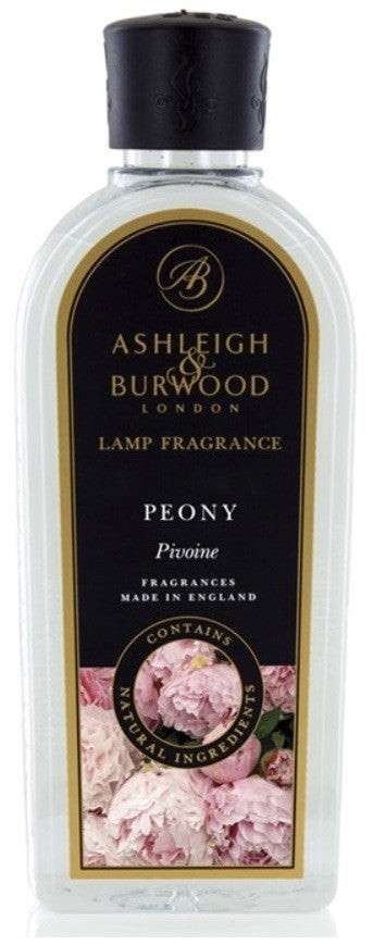 Ashleigh & Burwood 1 Litre (1000ml) Fragrance Diffuser Catalytic Lamp Oil Refill - Peony
