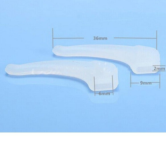 Non-Slip Silicone Hooks Holder Glasses Eye-wear Frames Ear Spectacle Grips Backs
