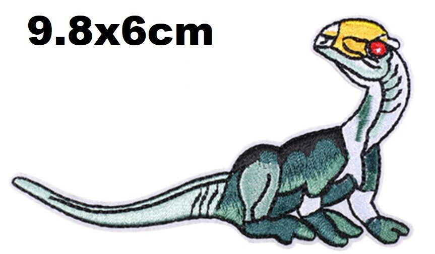 Dinosaur Animal Kids Embroidered Patch Applique Sew or Iron on Patches Customise - 14