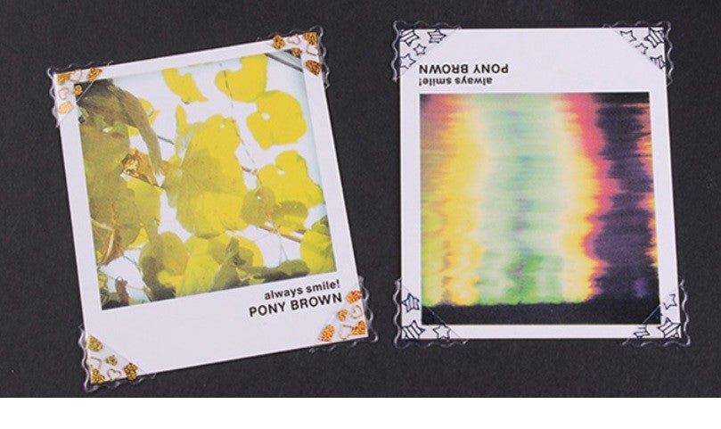 78 Photo Album Picture Scrapbook Corner Sticker Self Adhesive – 5 Colours