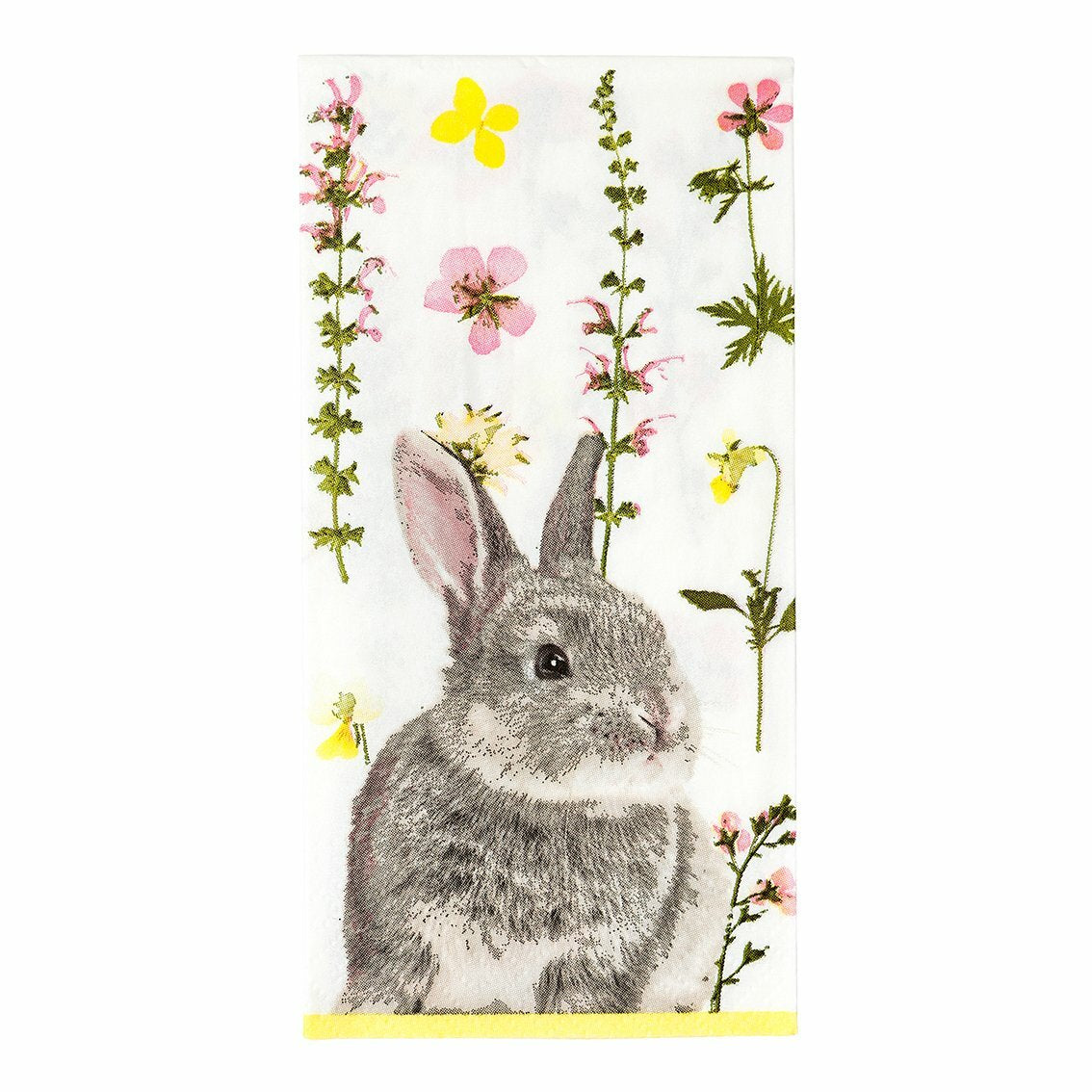Paper Napkins Party Table Decorations Set Tropical Bunny Alice in Wonderland