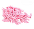 Small Craft Wooden Peg Clip Hanging Multiple Colours Card Wedding Photo Pegs - Baby Pink
