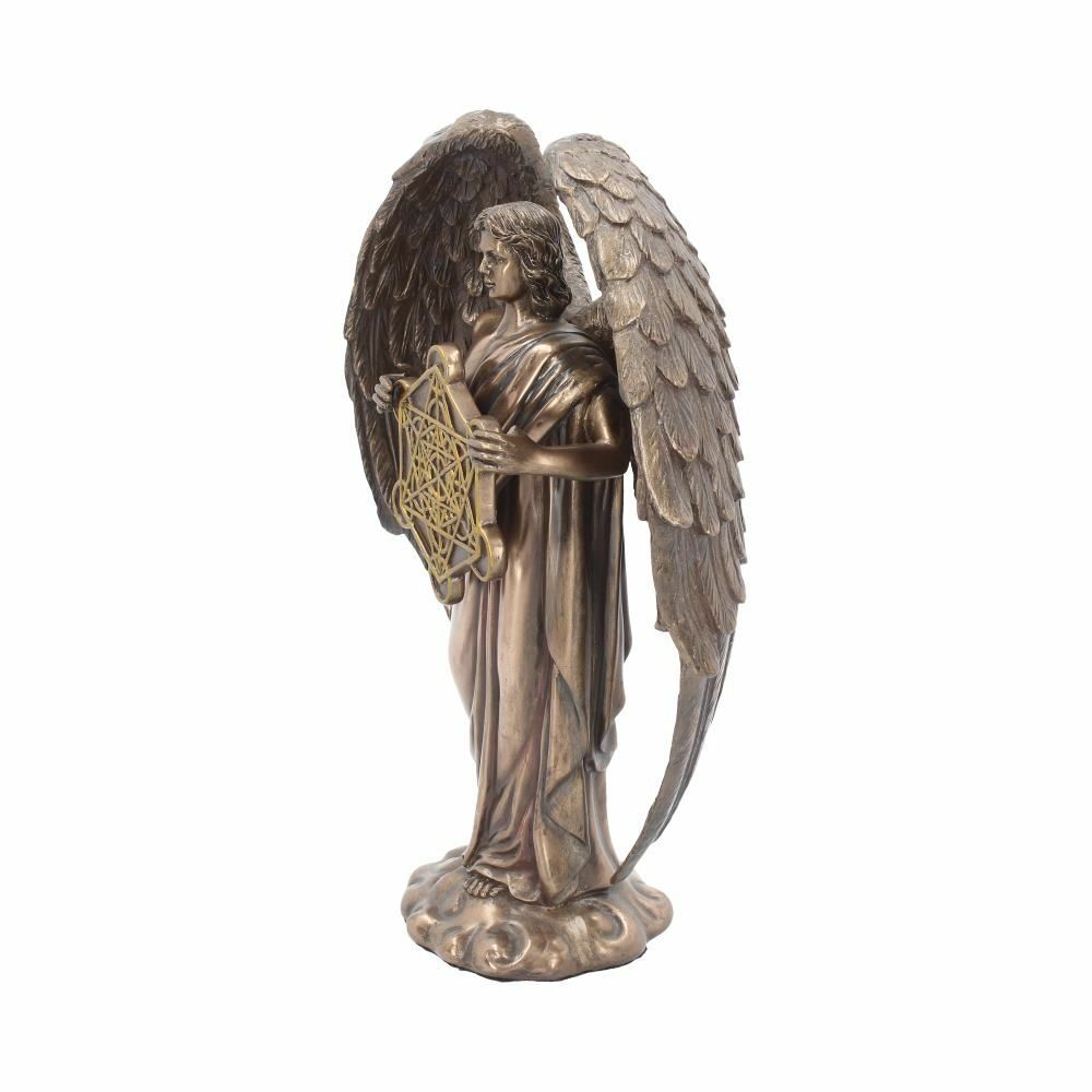 Bronzed Archangel Ornament Metatron Saint Michael Figurines Boxed Gift