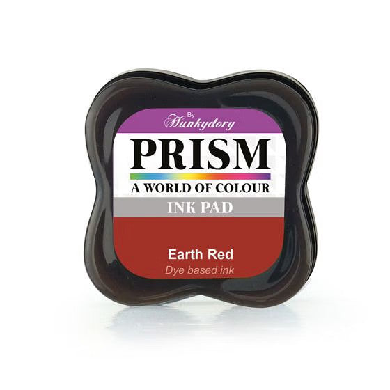 Ink Pad Craft Pigment for Paper Wood Fabric Scrapbook 51 Colours Art InkPad - Earth Red