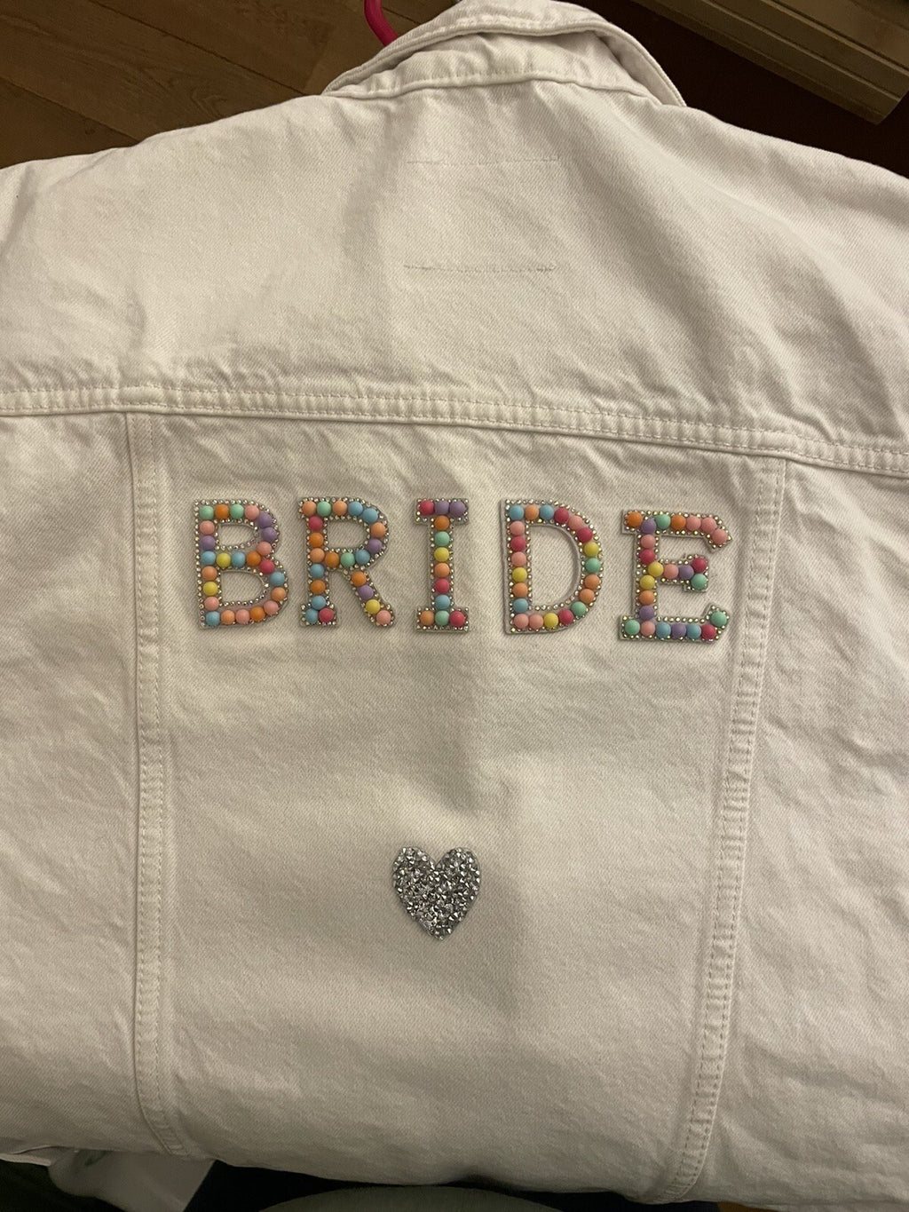 Colourful Pearl Rhinestone Letter Patch Patches Iron on Sew on Alphabet Crystal