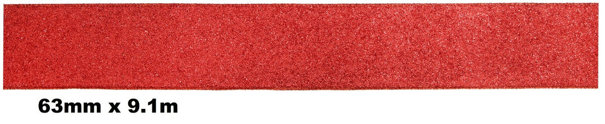 Eleganza Festive Christmas Ribbon Roll Craft Wreath Bows Gifts Tree Decoration - Red Eleganza Sparkle Wired Edge Ribbon