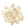 Wooden Butterfly Shape Craft Butterflies Embellishments Scrapbook Decoration