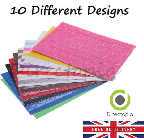 102 Photo Album Picture Scrapbook Corner Sticker Self Adhesive – 10 Colours