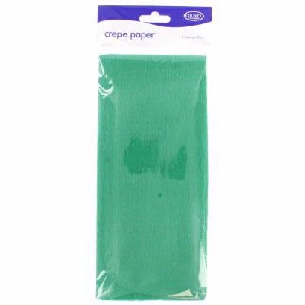 Crepe Paper Sheets 1.5 Meter x 50cm Party Decorations Craft Paper Roll Streamer - Dark Green