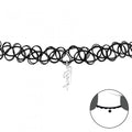 925 Sterling Silver Mermaid on Adjustable Stretch Choker & Gift Bag