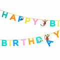 Party Animals Napkins Plates Tiger Giraffe Kids Party Jungle Table Decorations - Party Animals Garland
