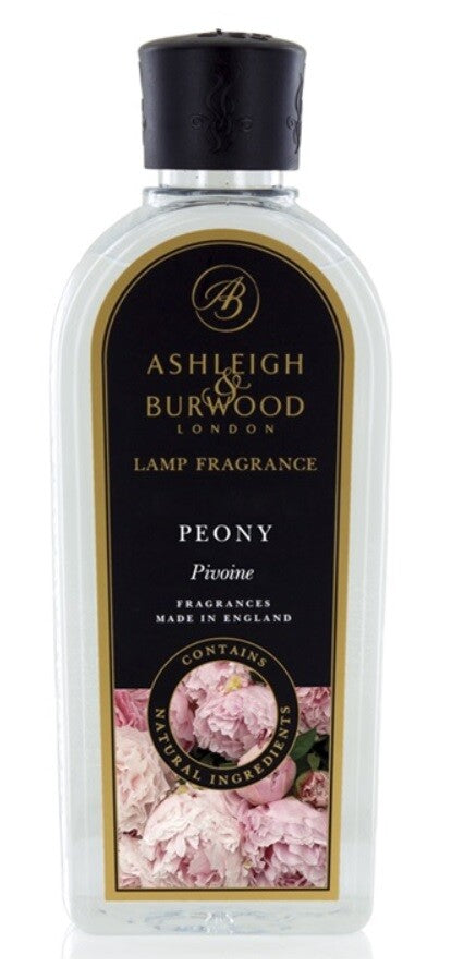 Ashleigh Burwood Catalytic Lamp Oil Fragrance Burner Refill Bottle Free Delivery - Peony