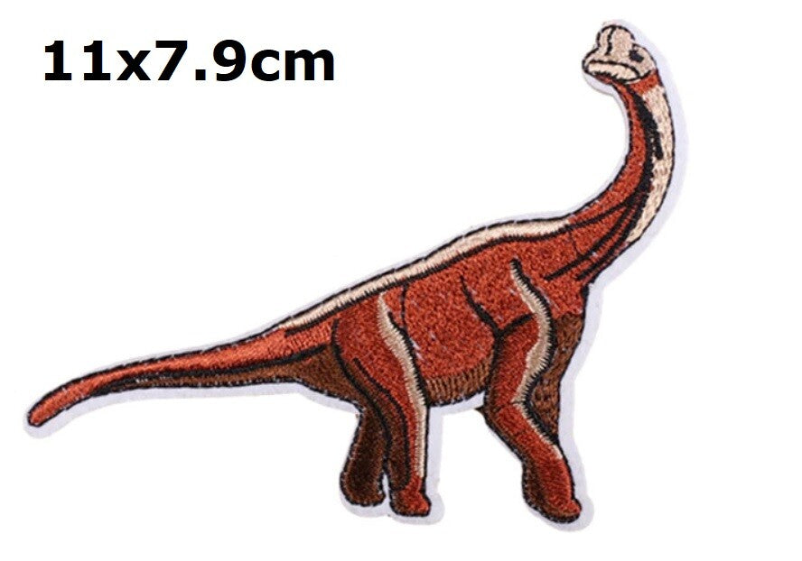 Dinosaur Animal Kids Embroidered Patch Applique Sew or Iron on Patches Customise - 9