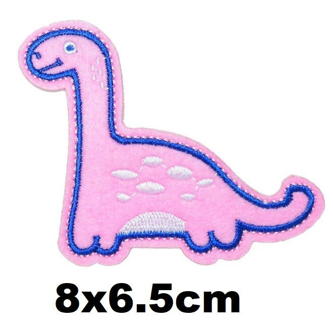 Cartoon Dinosaur Animal Kids Embroidered Patch Applique Sew or Iron on Patches - 6