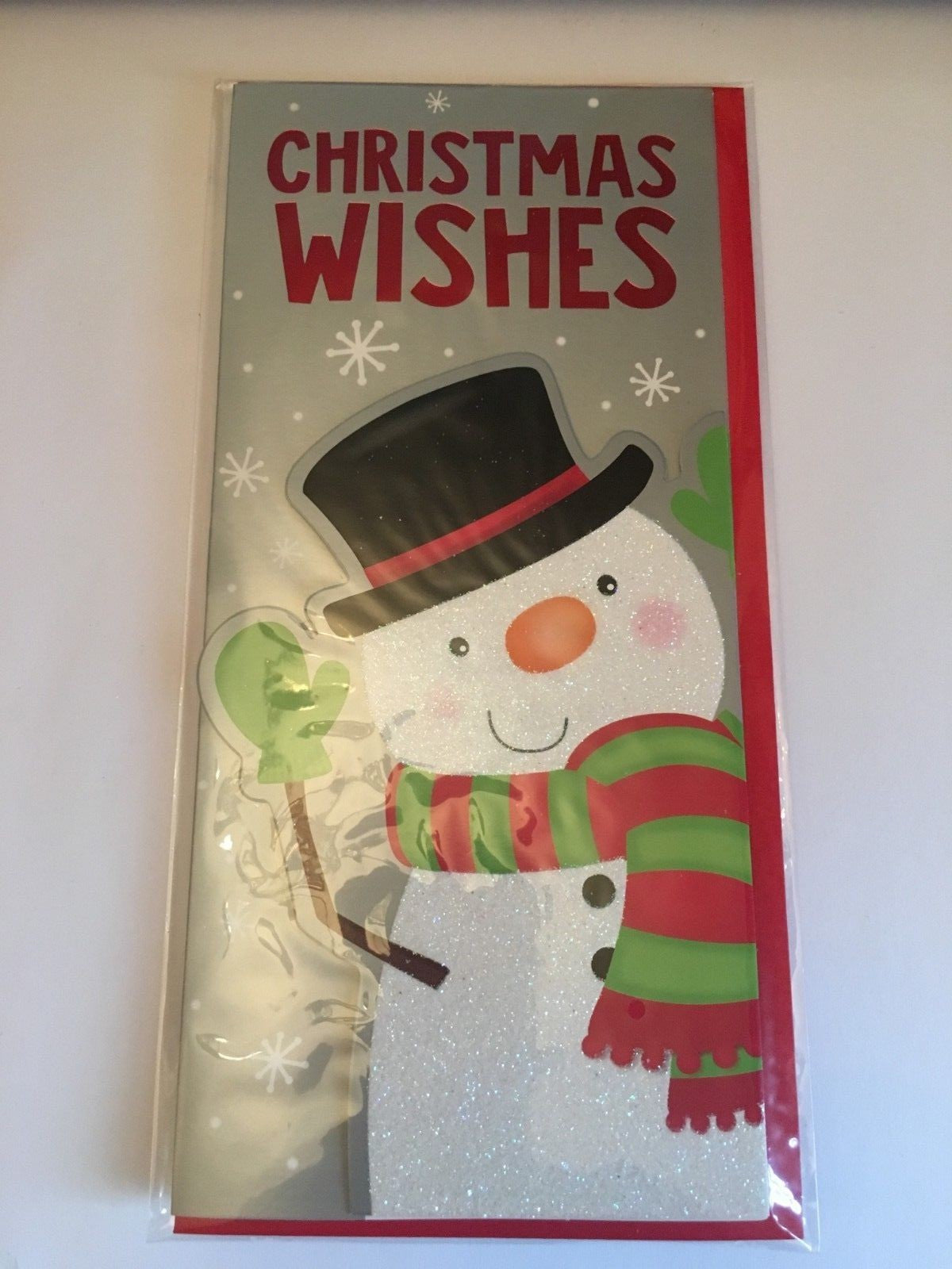Luxury 3D Christmas Money Wallets Card Money Gift Vouchers Santa Reindeer Elf - Christmas Wishes Snowman