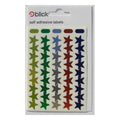 Blick Metallic Coloured Stars Labels Stickers 90 Pack Reward Sticker Craft Star