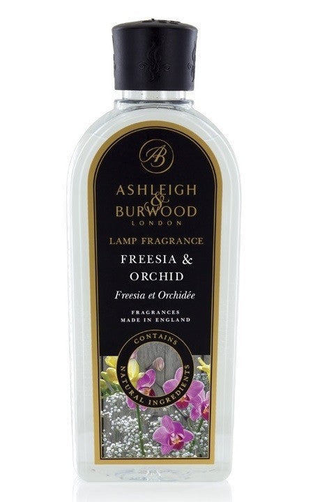 Ashleigh & Burwood 1 Litre (1000ml) Fragrance Diffuser Catalytic Lamp Oil Refill - Freesia & Orchid