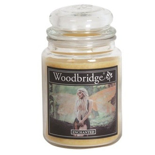 Woodbridge Candle - Double Wick Large Jar Candle 130 Hours Burn Time - Enchanted