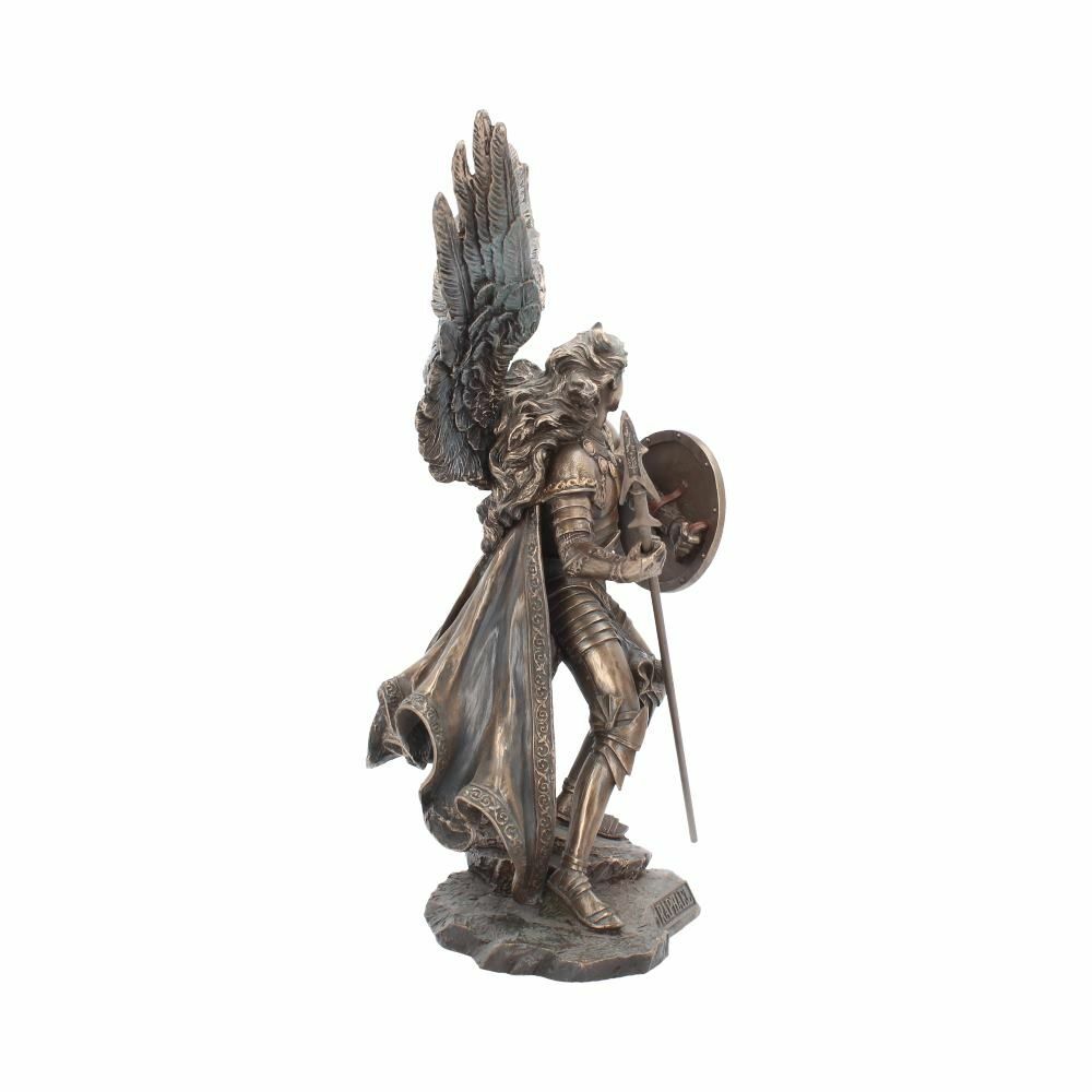 Bronzed Archangel Ornament Metatron Saint Michael Figurines Boxed Gift
