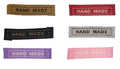 Fabric Labels 'Hand Made' Sew On Garment Clothing Label Tags 45x10mm #2