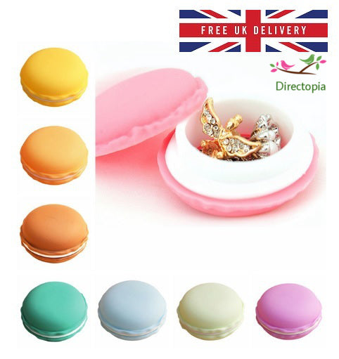 Macaron Macaroon Treat Trinket Pill Box Jewellery Ring Kawaii Various Colours