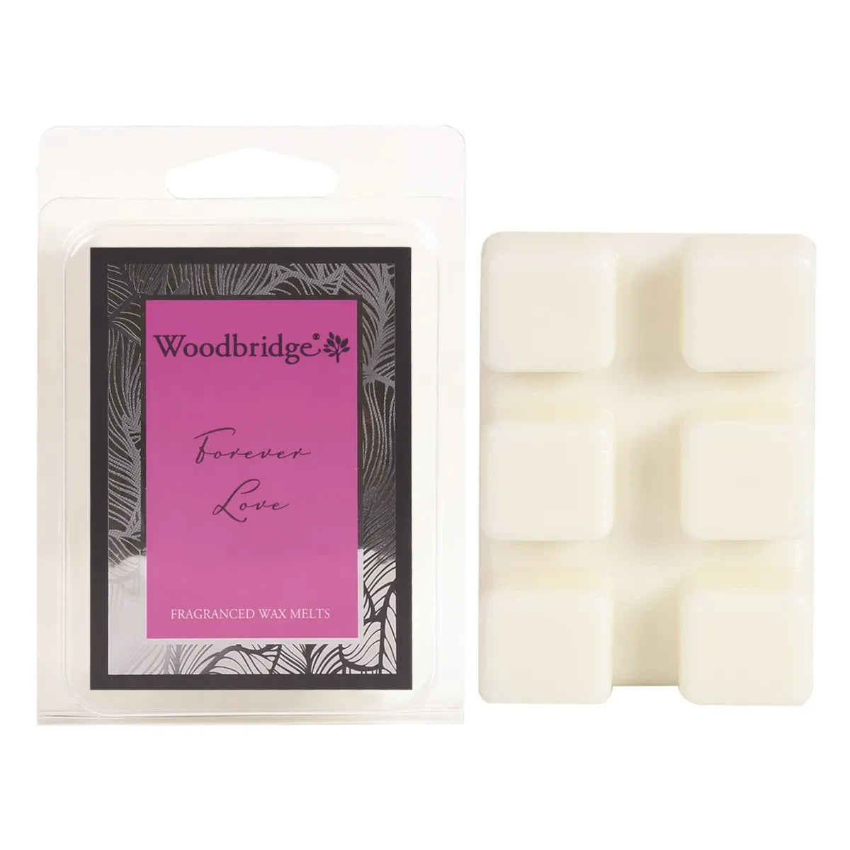 Woodbridge Scented Wax Melts - Melt Burn Time: Up to 16 Hours Per Segment - Forever Love (6 Segments)