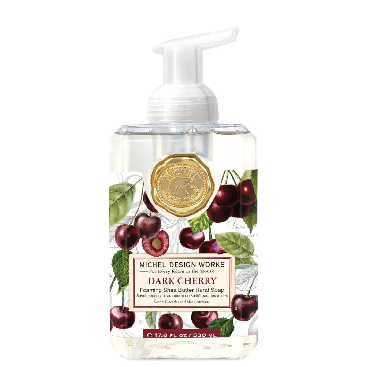 Michel Design Works Foaming Hand Soap Hand Wash 530ml - Dark Cherry