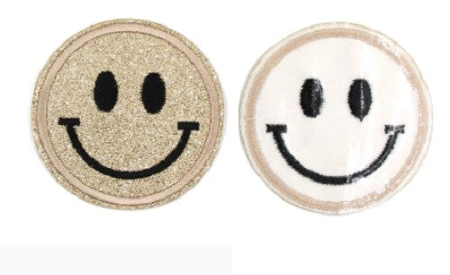 Glitter Patch Applique Customise Iron on Patches 5.5cm